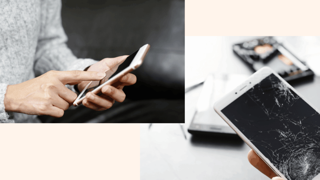 Mobile touchscreen not working